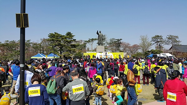 2015년 제11회 서울시 사회복지 걷기대회 참석